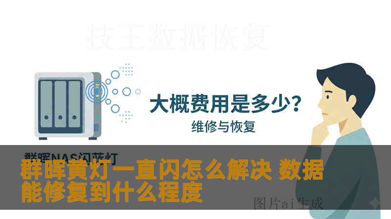 群晖黄灯一直闪怎么解决 数据能修复到什么程度 群晖黄灯一直闪怎么解决 数据能修复到什么程度