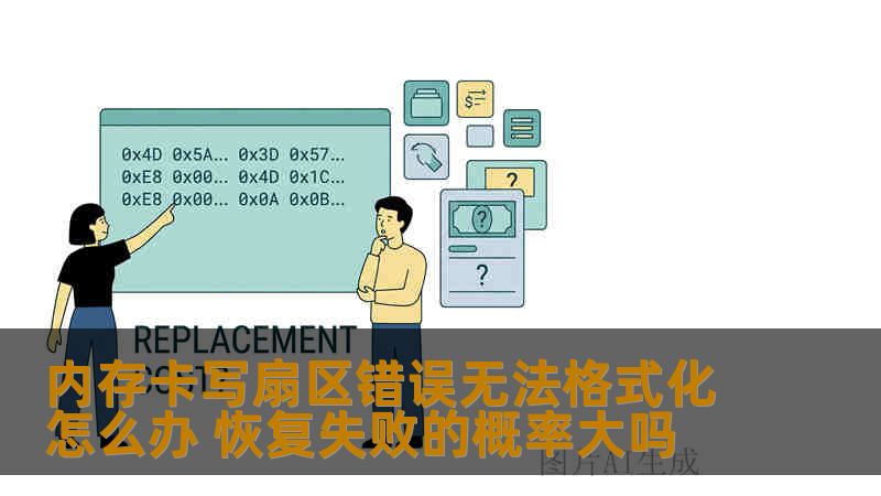 内存卡写扇区错误无法格式化怎么办 恢复失败的概率大吗