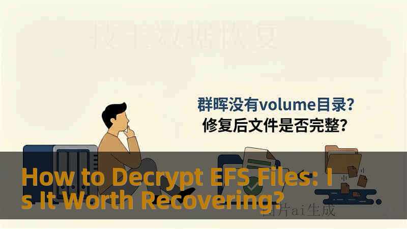 How to Decrypt EFS Files: Is It Worth Recovering?