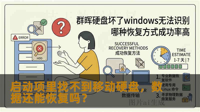 启动项里找不到移动硬盘，数据还能恢复吗？