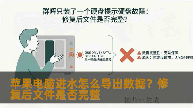 苹果电脑进水怎么导出数据?修复后文件是否完整 苹果电脑进水怎么导出数据?修复后文件是否完整