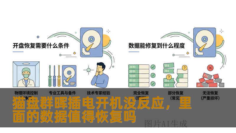 猫盘群晖插电开机没反应，里面的数据值得恢复吗