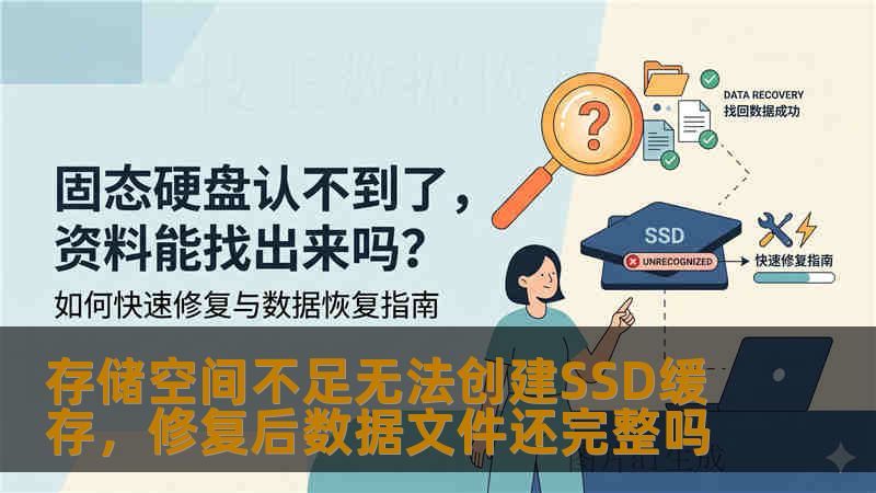 存储空间不足无法创建SSD缓存，修复后数据文件还完整吗