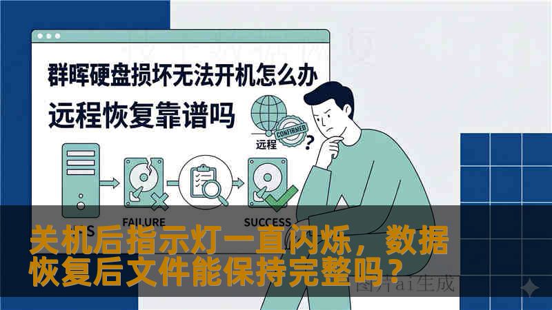 关机后指示灯一直闪烁,数据恢复后文件能保持完整吗? 关机后指示灯一直闪烁,数据恢复后文件能保持完整吗?