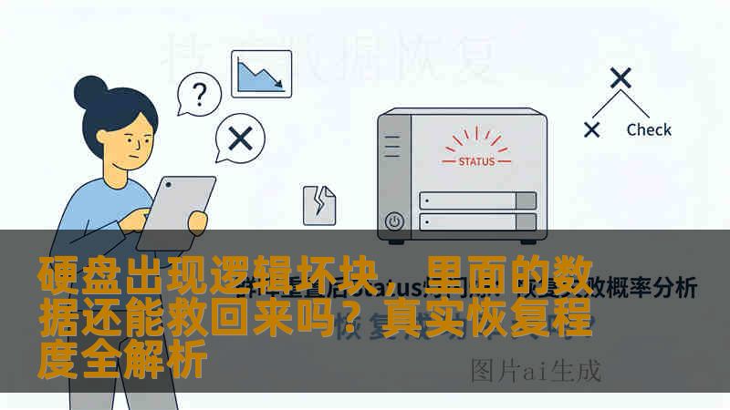 硬盘出现逻辑坏块，里面的数据还能救回来吗？真实恢复程度全解析