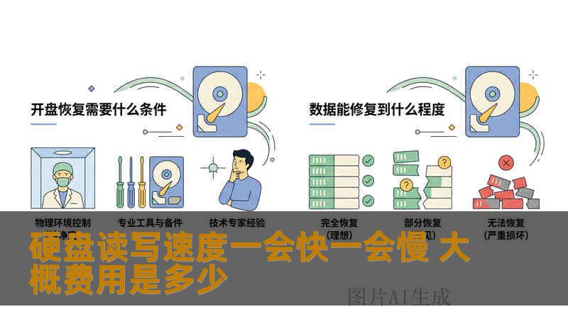硬盘读写速度一会快一会慢 大概费用是多少