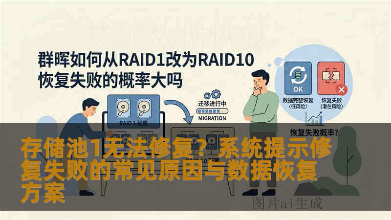 存储池1无法修复？系统提示修复失败的常见原因与数据恢复方案