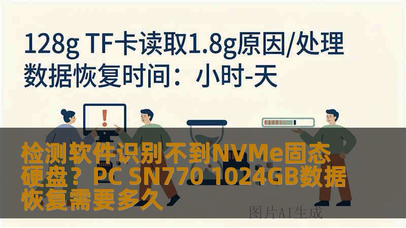 检测软件识别不到NVMe固态硬盘？PC SN770 1024GB数据恢复需要多久
