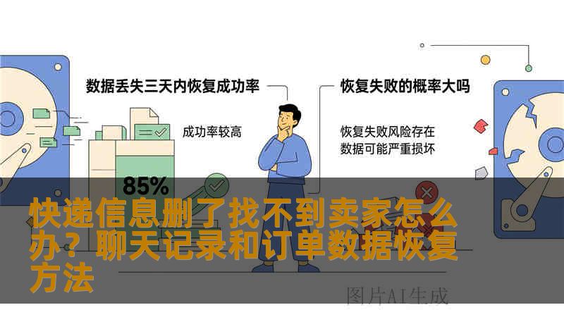 快递信息删了找不到卖家怎么办?聊天记录和订单数据恢复方法 快递信息删了找不到卖家怎么办?聊天记录和订单数据恢复方法