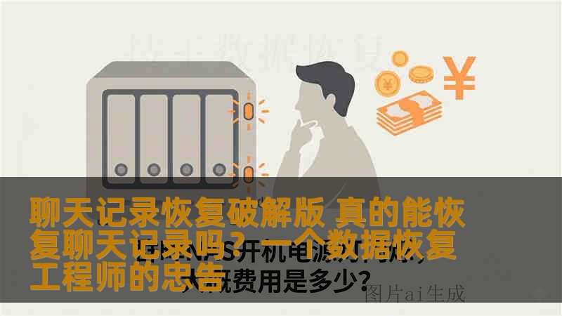 聊天记录恢复破解版 真的能恢复聊天记录吗？一个数据恢复工程师的忠告