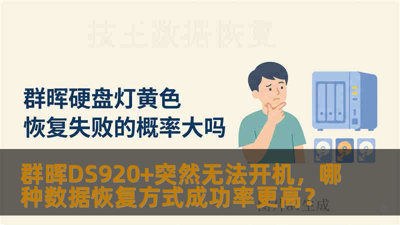 群晖DS920+突然无法开机，哪种数据恢复方式成功率更高？