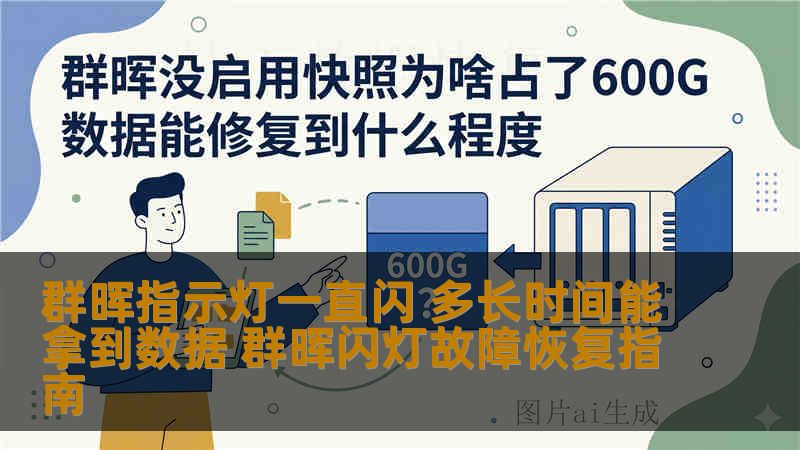 群晖指示灯一直闪 多长时间能拿到数据 群晖闪灯故障恢复指南