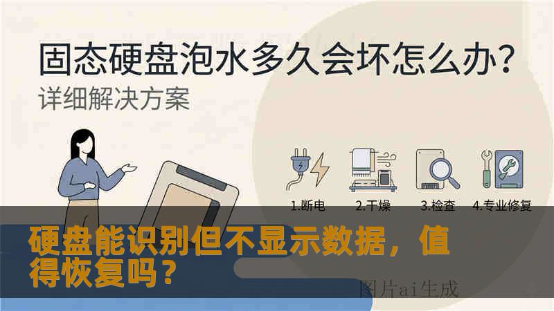 硬盘能识别但不显示数据，值得恢复吗？