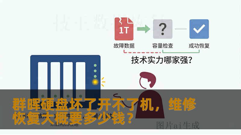 群晖硬盘坏了开不了机，维修恢复大概要多少钱？
