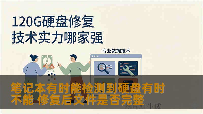 笔记本有时能检测到硬盘有时不能 修复后文件是否完整