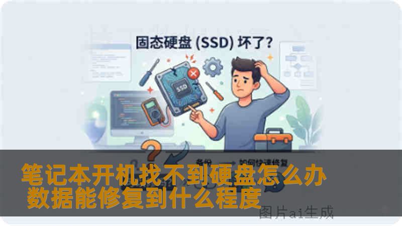 笔记本开机找不到硬盘怎么办 数据能修复到什么程度