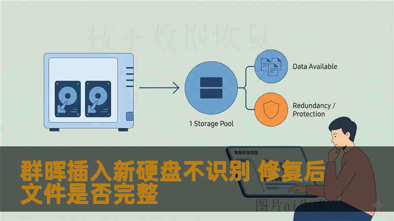 群晖插入新硬盘不识别 修复后文件是否完整