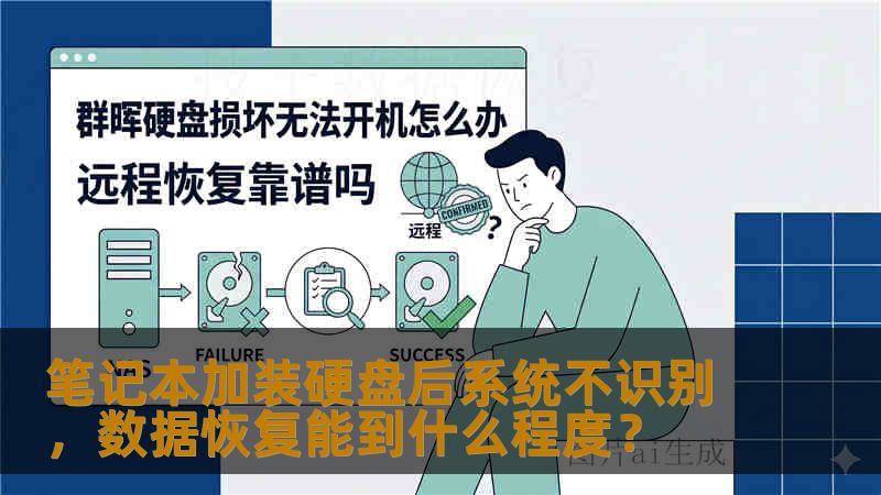 笔记本加装硬盘后系统不识别，数据恢复能到什么程度？