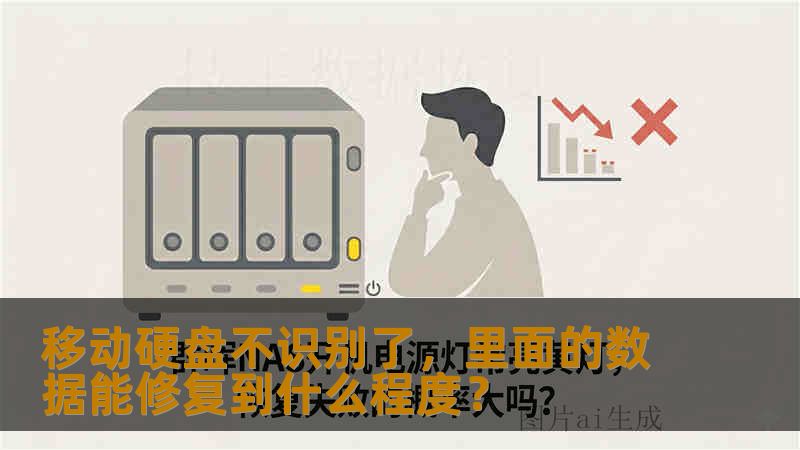 移动硬盘不识别了，里面的数据能修复到什么程度？
