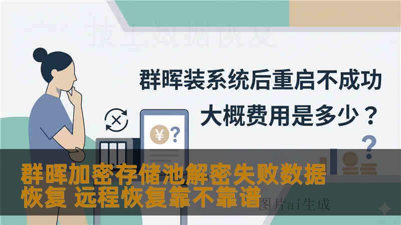 群晖加密存储池解密失败数据恢复 远程恢复靠不靠谱 群晖加密存储池解密失败数据恢复 远程恢复靠不靠谱