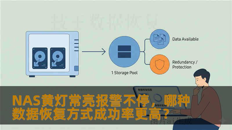 NAS黄灯常亮报警不停,哪种数据恢复方式成功率更高? NAS黄灯常亮报警不停,哪种数据恢复方式成功率更高?