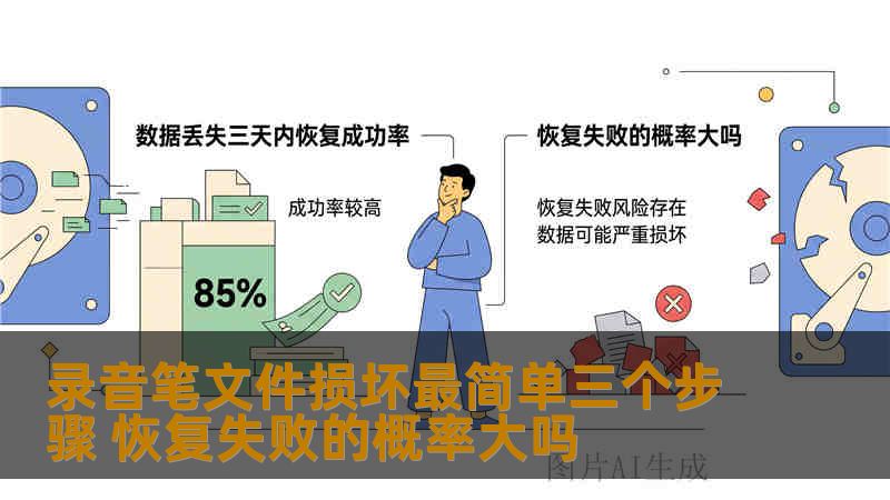 录音笔文件损坏最简单三个步骤 恢复失败的概率大吗