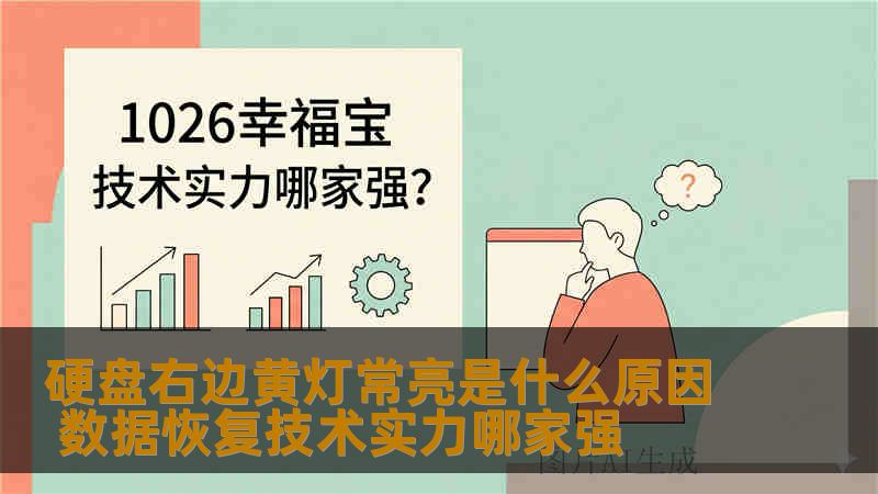 硬盘右边黄灯常亮是什么原因 数据恢复技术实力哪家强