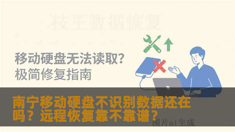 南宁移动硬盘不识别数据还在吗？远程恢复靠不靠谱？