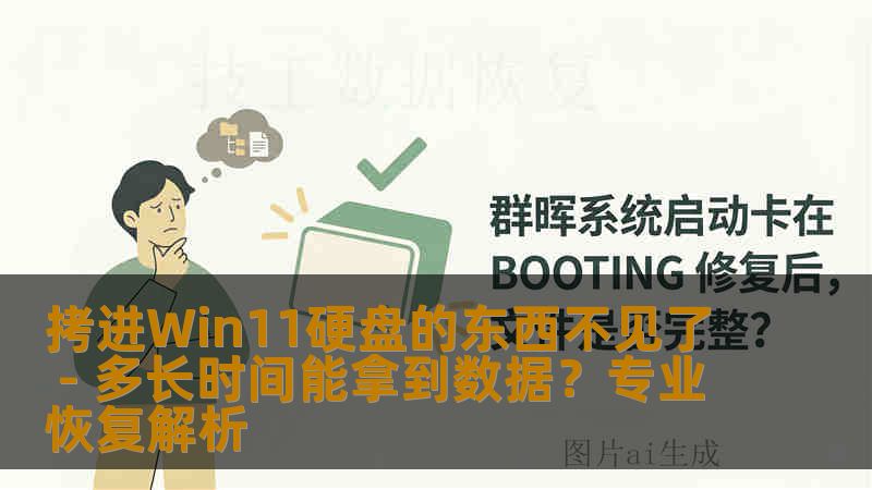 拷进Win11硬盘的东西不见了 - 多长时间能拿到数据?专业恢复解析 拷进Win11硬盘的东西不见了 - 多长时间能拿到数据?专业恢复解析