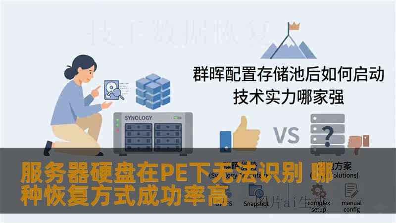 服务器硬盘在PE下无法识别 哪种恢复方式成功率高