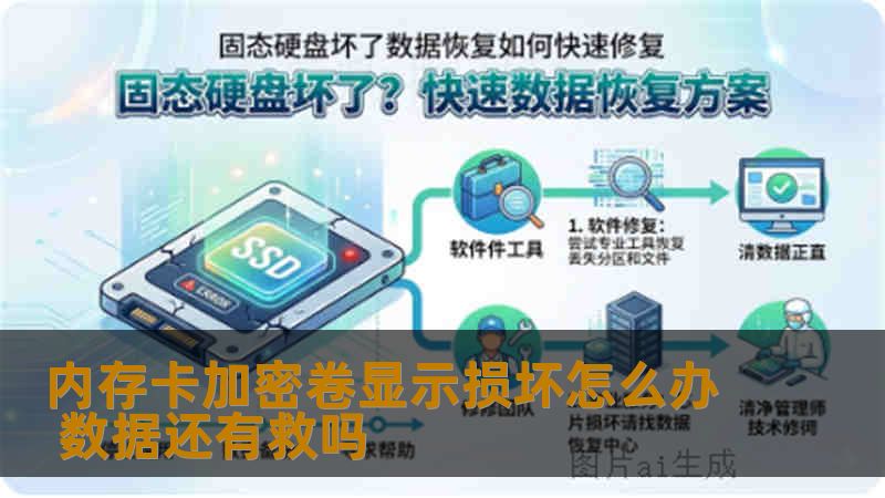 内存卡加密卷显示损坏怎么办 数据还有救吗
