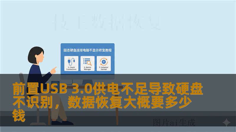 前置USB 3.0供电不足导致硬盘不识别，数据恢复大概要多少钱
