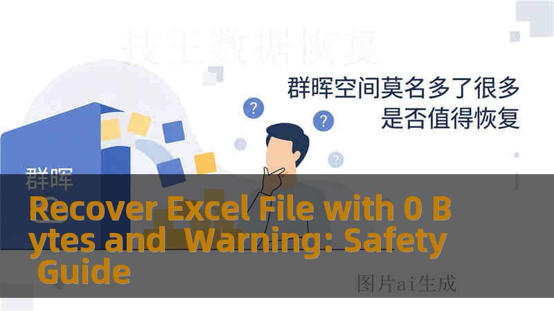 Recover Excel File with 0 Bytes and  Warning: Safety Guide