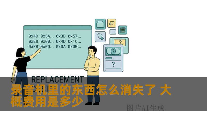 录音机里的东西怎么消失了 大概费用是多少