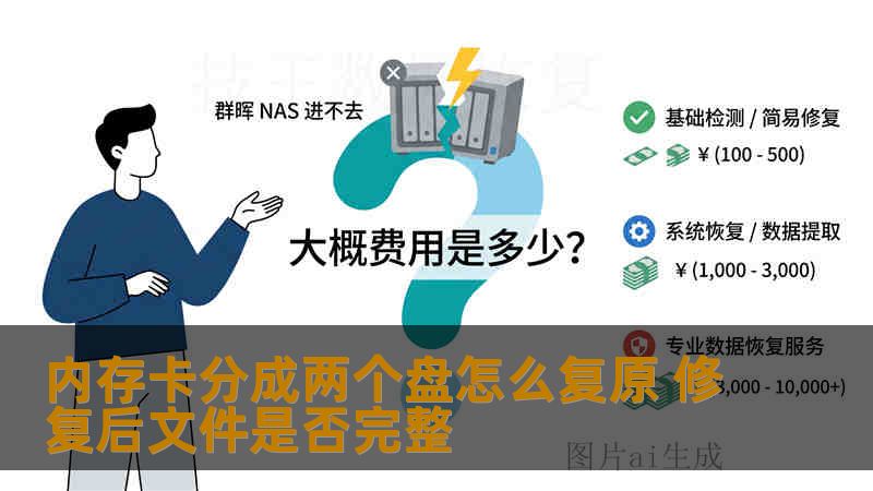 内存卡分成两个盘怎么复原 修复后文件是否完整