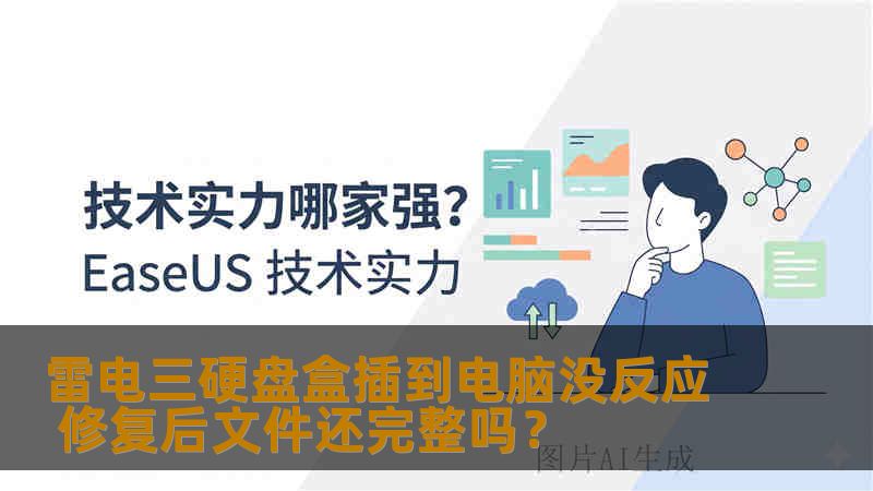 雷电三硬盘盒插到电脑没反应 修复后文件还完整吗？
