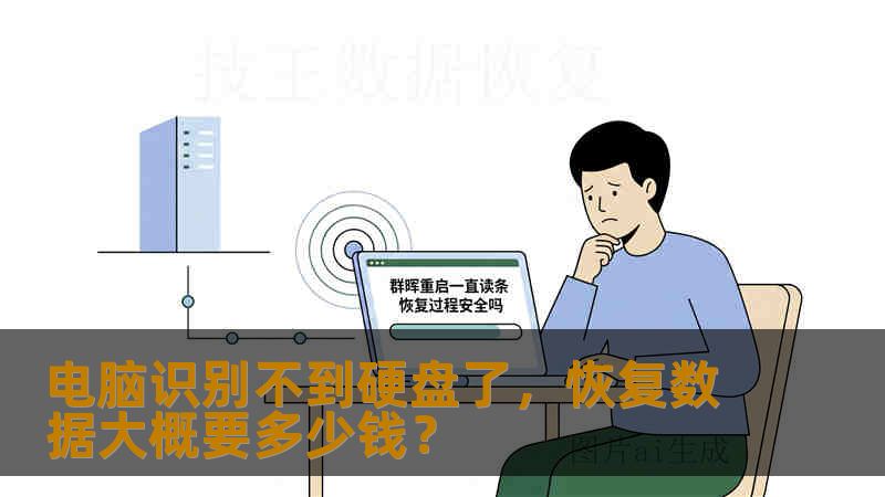 电脑识别不到硬盘了，恢复数据大概要多少钱？
