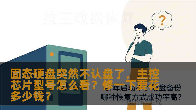 固态硬盘突然不认盘了，主控芯片型号怎么看？修一下要花多少钱？