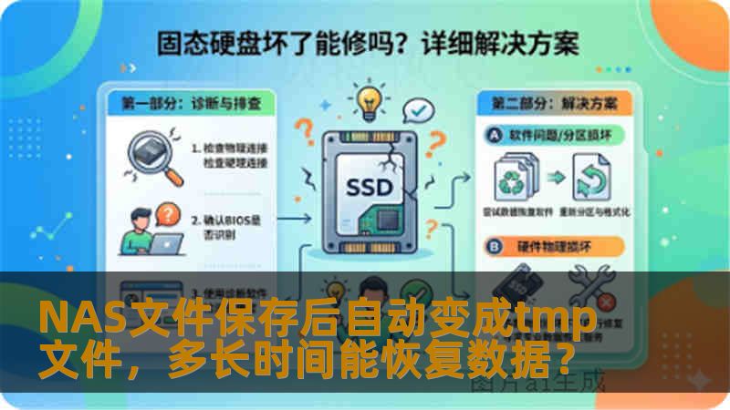 NAS文件保存后自动变成tmp文件,多长时间能恢复数据? NAS文件保存后自动变成tmp文件,多长时间能恢复数据?