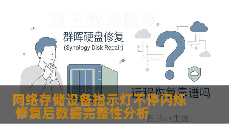 网络存储设备指示灯不停闪烁 修复后数据完整性分析