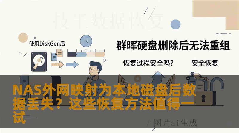NAS外网映射为本地磁盘后数据丢失？这些恢复方法值得一试