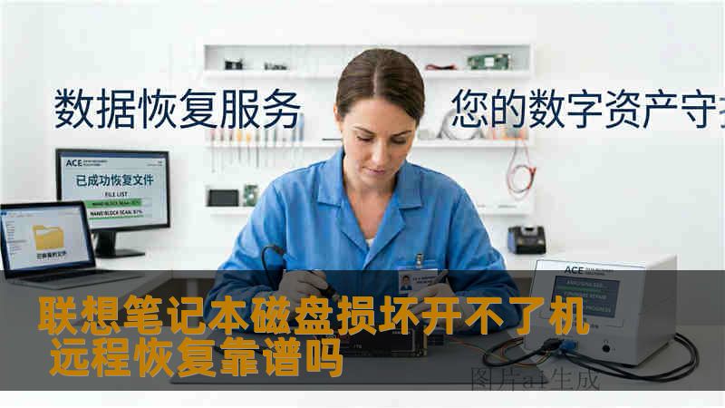 联想笔记本磁盘损坏开不了机 远程恢复靠谱吗