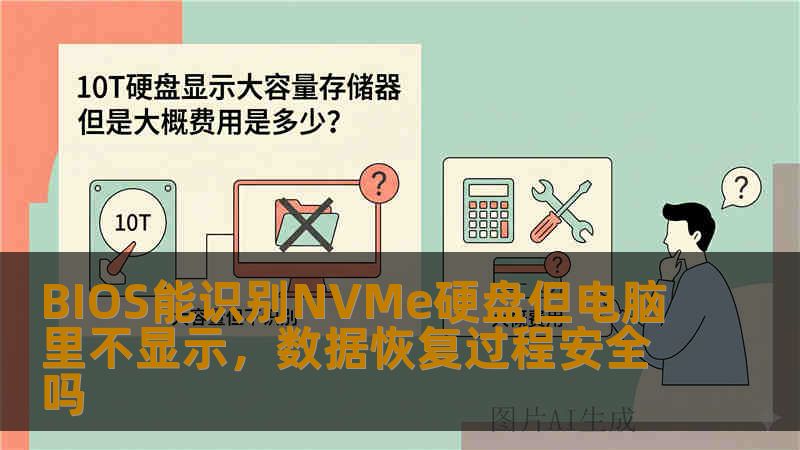BIOS能识别NVMe硬盘但电脑里不显示，数据恢复过程安全吗