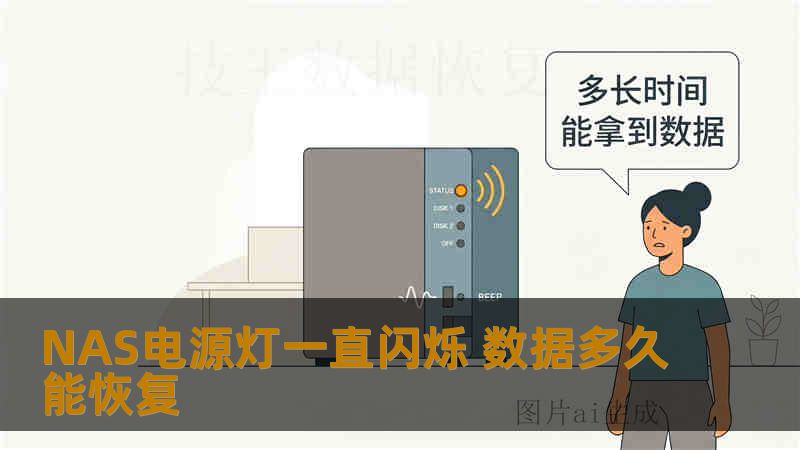 NAS电源灯一直闪烁 数据多久能恢复