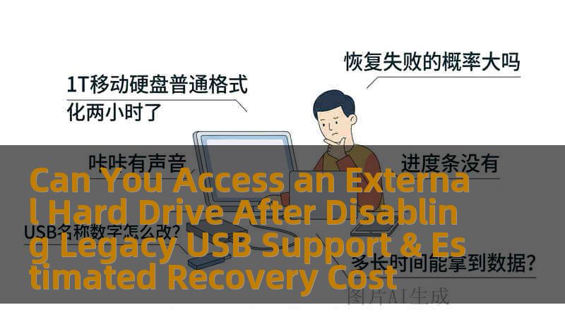 Can You Access an External Hard Drive After Disabling Legacy USB Support & Estimated Recovery Cost