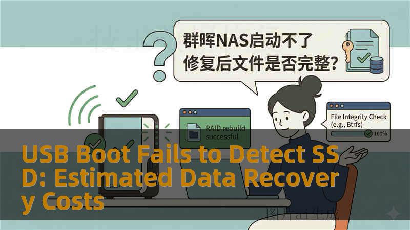 USB Boot Fails to Detect SSD: Estimated Data Recovery Costs