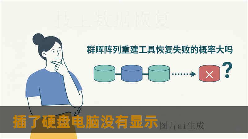 插了硬盘电脑没有显示