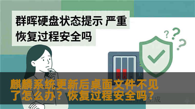 麒麟系统更新后桌面文件不见了怎么办？恢复过程安全吗？