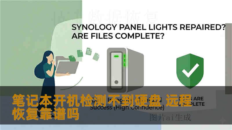 笔记本开机检测不到硬盘 远程恢复靠谱吗