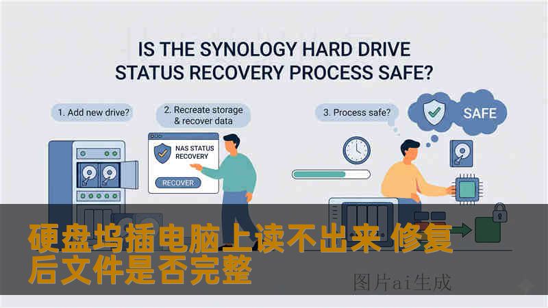 硬盘坞插电脑上读不出来 修复后文件是否完整